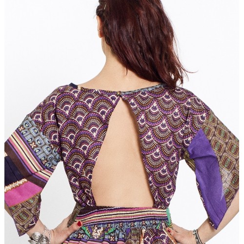 ETHNIC BELL PLAYSUIT
