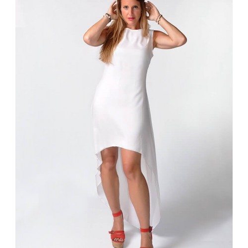 WHITE MOD RELOAD DRESS