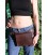 GENUINE LEATHER FANNY PACK RINGS & CARABINER